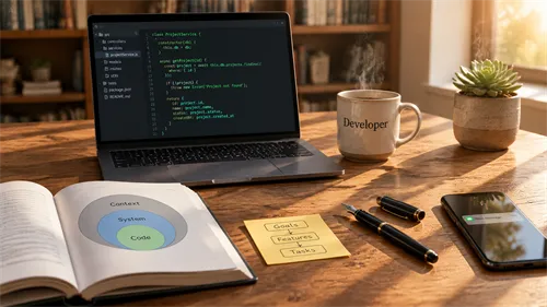 Developer Desk in Morning Light GPT Image 2.5 output