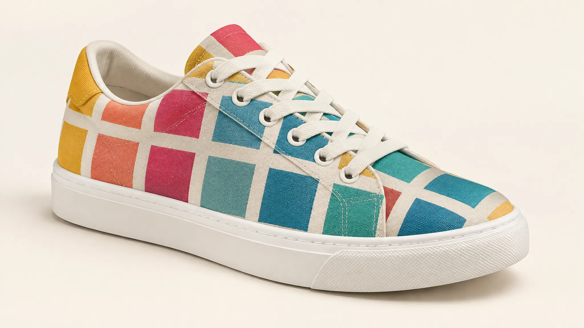 Geometric Textile Sneaker GPT Image 2.5 output
