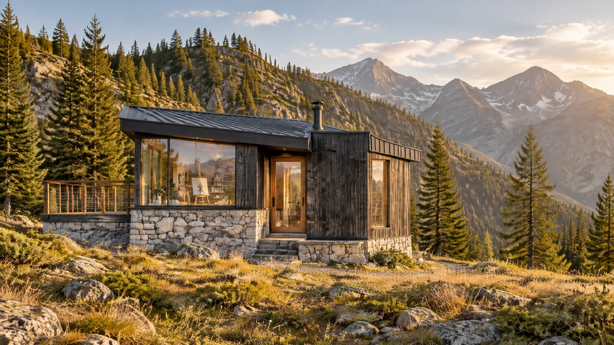Mountain Studio from Sketch GPT Image 2.5 output
