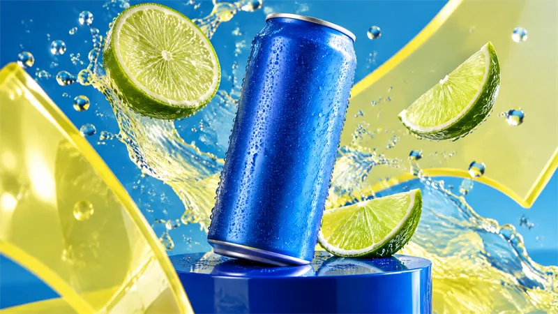Citrus beverage campaign created with GPT Image 2.5 Flare