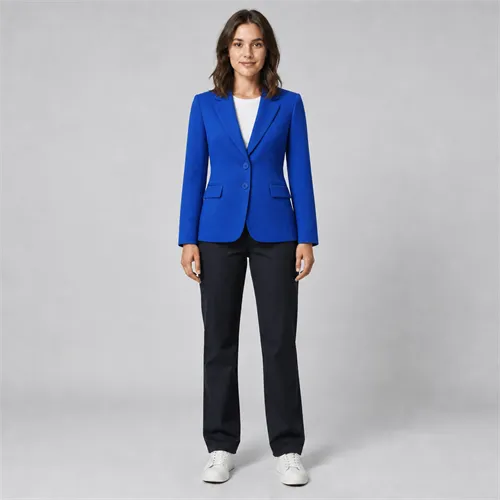 Cobalt Blue Blazer Outfit Change generated with GPT Image 2